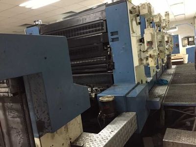 1992年高宝Kba104-4对开四色印刷机-东莞市塘厦鹰扬印刷器材经营部