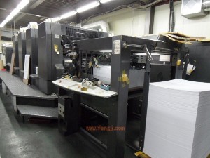 出售二手2000年海德堡CD102-4印刷机-华氏印刷器材